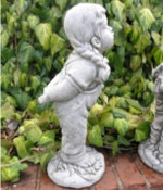 Kissing Girl Garden Ornament