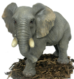 Image of Large Elephant - Resin Garden Ornament