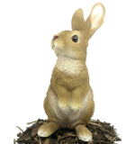 Lookout Rabbit - Resin Garden Ornament