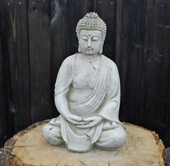 Image of Ancient Buddha Stone Garden Ornament - BD12