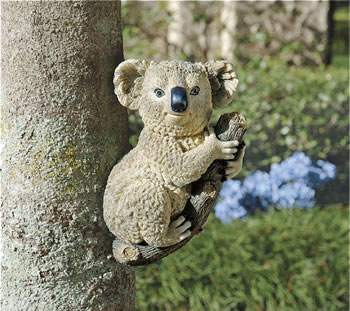 Image of Climbing Koala Resin Garden Ornament by Design Toscano