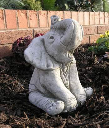 Image of Ellie The Elephant Garden Ornament Statue