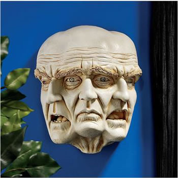 Image of The Nightmare Wall Sculpture Resin Ornament by Design Toscano