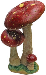 Mystic Forest Red Mushroom Ornament