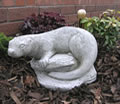 Otter Stone Garden Ornament Statue