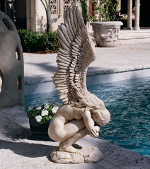 Remembrance and Redemption Angel Resin Ornmanent