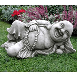 Small Image of Reclining Buddha Garden Ornament - BD16