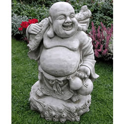 Small Image of Jolly Buddha Garden Ornament - BD24
