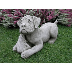 Small Image of Boxer Dog Garden Ornament - DS7