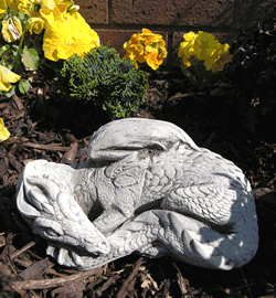 Sleeping Dragon Stone Garden Ornament