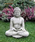Small Image of Small Robed Buddha Garden Ornament - BD6