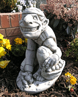 Snail Catcher Pixie Garden Ornament