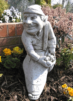 Snail Stalker Pixie Garden Ornament