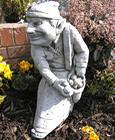 Snail Stalker Pixie Garden Ornament