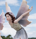 Fairy of Stratford: Taking Flight Garden Ornament