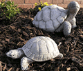Strolling Tortoises Stone Garden Ornaments