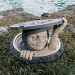 The Dweller Below Garden Ornament