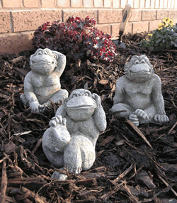 Cheeky Chimps Garden Ornaments Statues