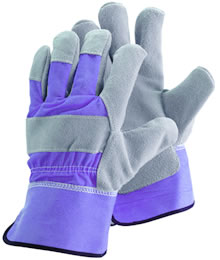 Briers Ladies Rigger Gardening Gloves Lavender