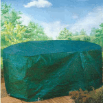 Gardman Extra Large Oval Patio Set Cover - 6-8 Seater