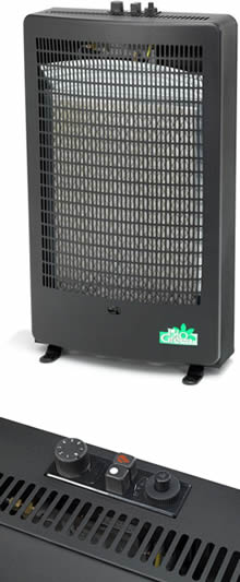 Bio Green Black Forest Propane Greenhouse Heater 3.5kW - BF-3500