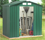 Sheffield Metal Garden Shed - 6 x4 ft