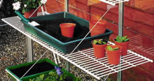 Speed Shelf Large Mesh Foldaway Greenhouse Shelving
