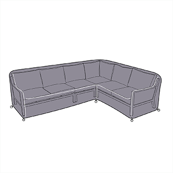 Image of Hartman Nouveau Rectangular Corner Sofa Cover - Left Hand Facing