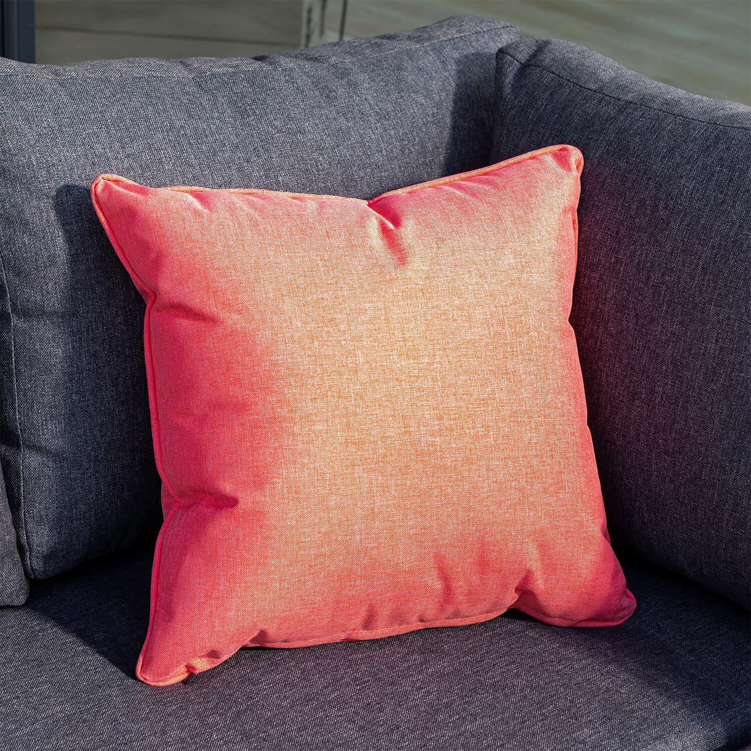 Hartman Red Coral 45cm Square Waterproof Scatter Cushion 14 63