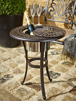 Image of Hartman Amalfi Ice Bucket Table in Bronze