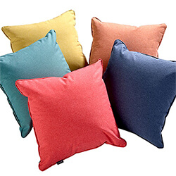 Extra image of Hartman Red Coral 45cm Square Waterproof Scatter Cushion
