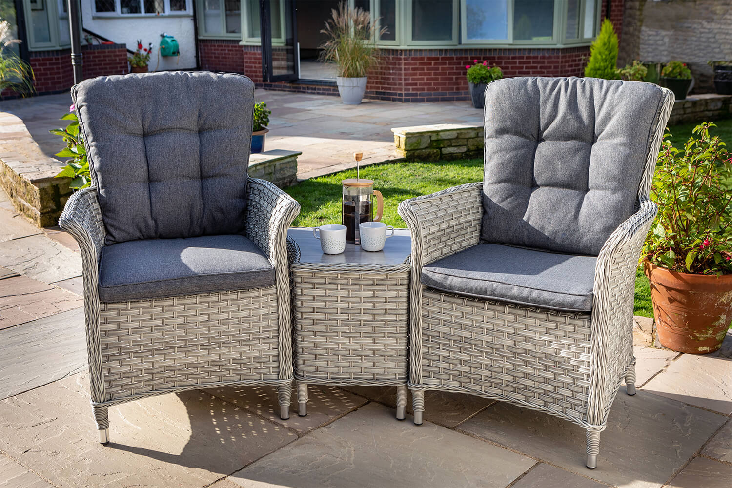 Hartman Heritage Tuscan Duet Set In Ash Slate 649 Garden4Less UK 