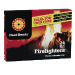 Heat Beads Firelighters - Pack of 24