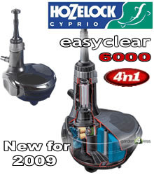 Hozelock Easyclear 4'n1 Pond Pump 6000 - 3006