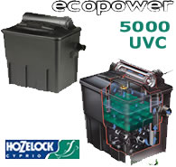 Hozelock Ecopower+ 5000 Filter with UVC
