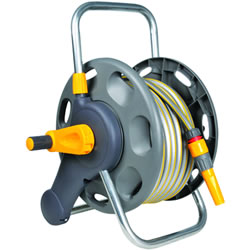 Small Image of Hozelock 45m 2 in 1 Reel with 25m Hose