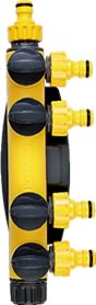 Hozelock 4 Way Tap Connector - 2150