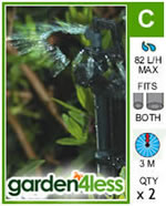 Hozelock 360 Degree Mini Sprinkler (Rotating) - 2798