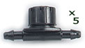 Hozelock Micro Irrigation In line Adjustable Dripper - 2786
