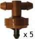 Hozelock In Line Pressure Compensating Dripper - 2784