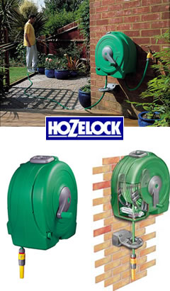 Hozelock Fast Reel 40m Wall Mounted - 2496