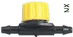 Hozelock Micro Irrigation Flow Control Valve (4mm) - 2776