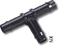 Hozelock Micro Irrigation T-Connector - 2767