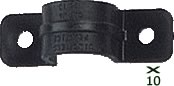 Hozelock Micro Irrigation Wall Clip (13mm) - 2771