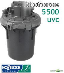 Hozelock Bioforce 5500 UVC Filter - 1384