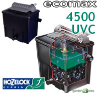 Hozelock Ecomax 4500 Filter with UVC - 1358