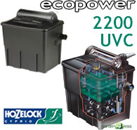 Hozelock Ecopower 2200 Filter with UVC - 1347