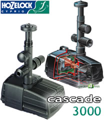 Hozelock Cascade 3000 Pump (230v) - 3334