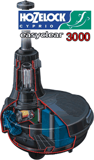 Hozelock Easyclear 3000 Pump & Filter - 3003