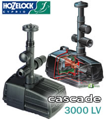 Hozelock Cascade 3000 LV Pump (Low Voltage) - 3080